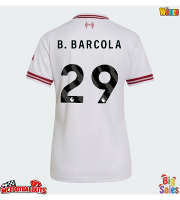 Liverpool Bradley Barcola #29 Replica Away Stadium Shirt for Women 2026-27 Short Sleeve